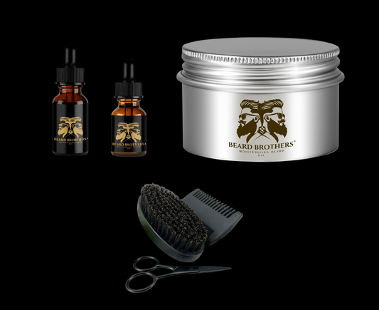Beard Growth Balm and Moisturizing Oil Kit